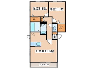 コンフォート町田の物件間取画像